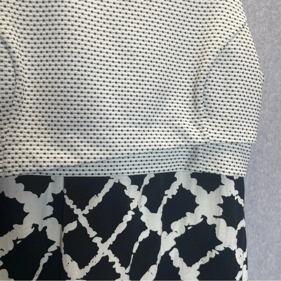 Anthropologie Aledia Quilted Dress Textured Fit n Flare Dress by Tabitha - Picture 4 of 11